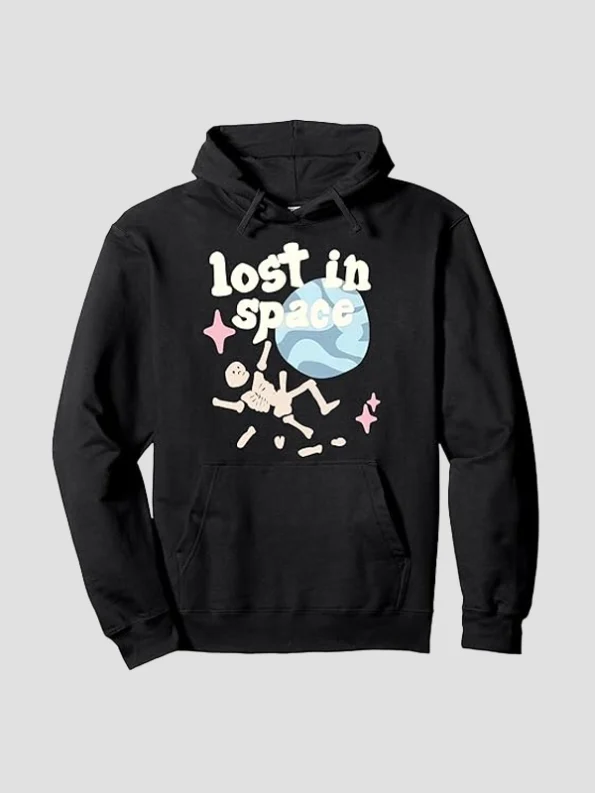 Lost In Space Hoodie Black