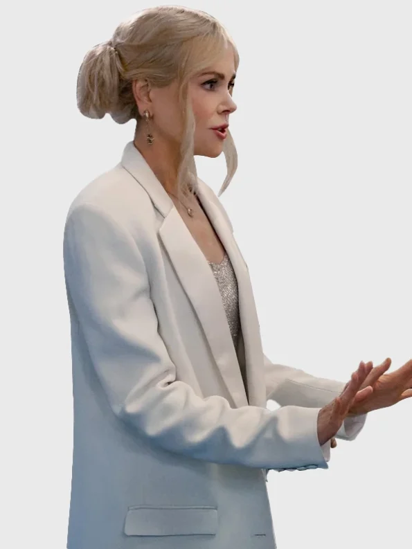 A Family Affair White Coat Nicole Kidman