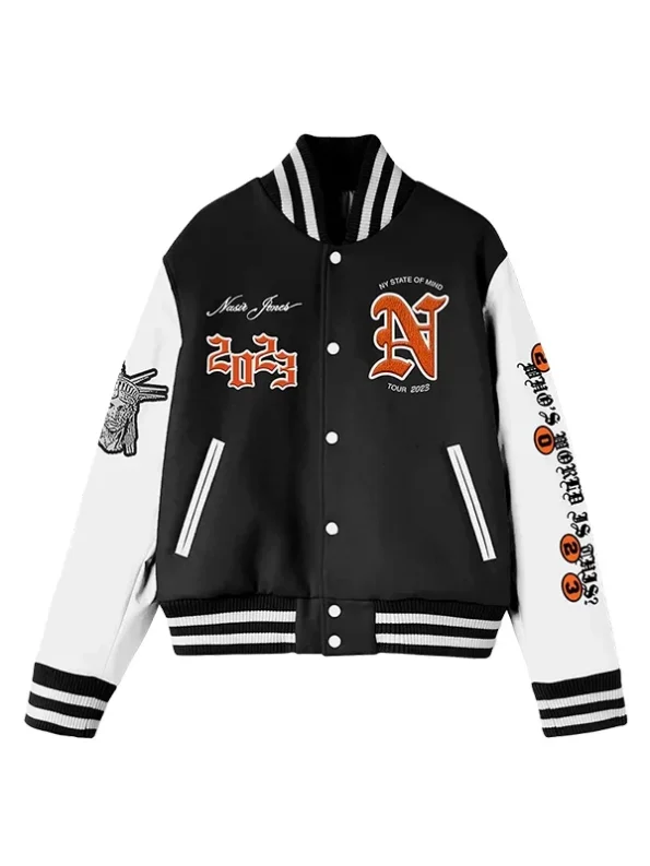 Nysom Tour 23 Varsity Jacket