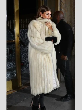 Olivia Jade Giannulli Long Fur Coat