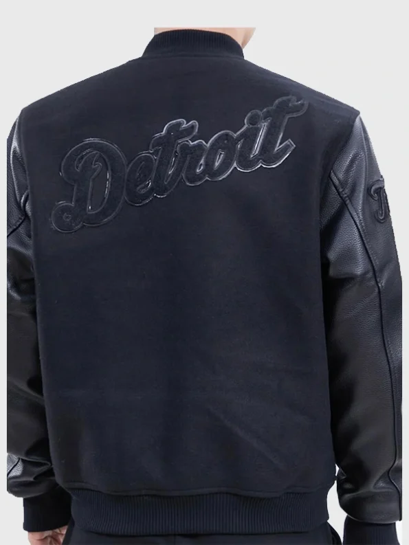 Pro Standard Detroit Tigers Varsity Jacket Back