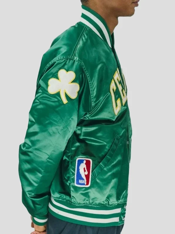 Vintage Green Bomber Boston Celtics Starter Jacket