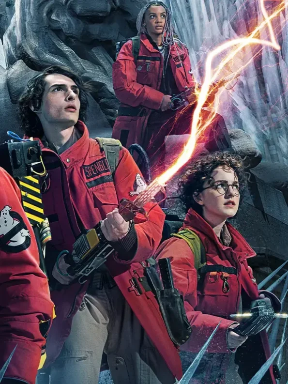 Ghostbusters Frozen Empire Red Jacket