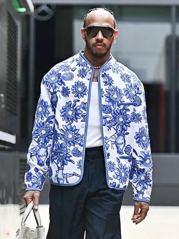 Lewis Hamilton x Dior Floral Jacket