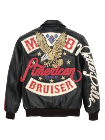 Pelle Pelle American Bruiser Black Leather Jacket