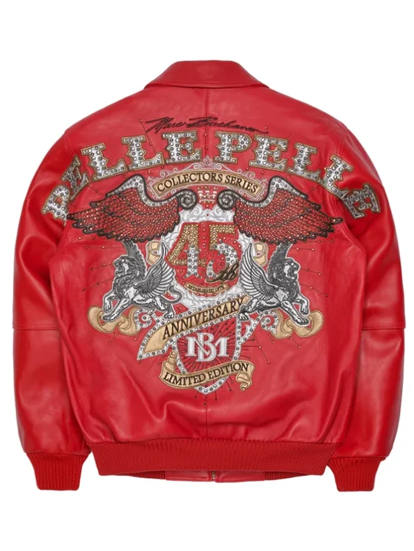 Pelle Pelle Collectors Series Red Leather Jacket