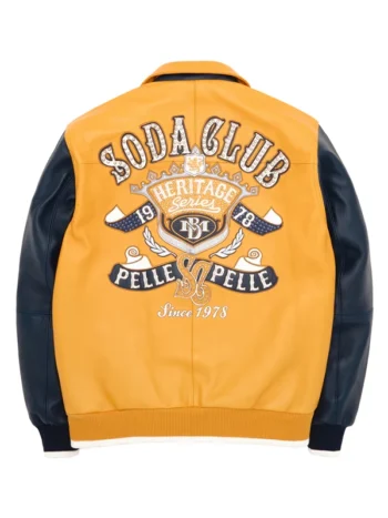 Pelle Pelle Soda Club Heritage Series Leather Jacket