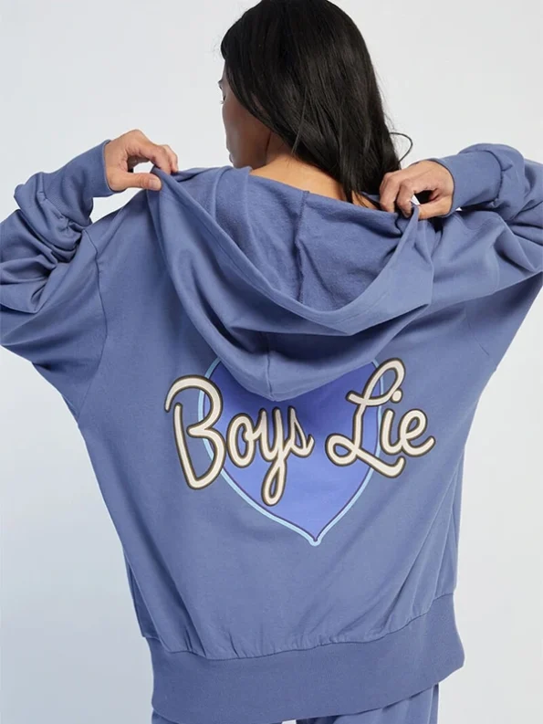 Pullover Blue Boys Lie Hoodie