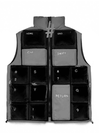 KEYBOARD IN GREY & BLACK