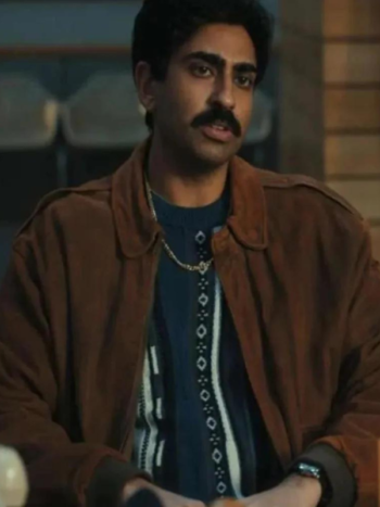 Raj Masihajjar Under The Bridge Brown Leather Jacket