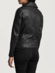 Rumy Leather Biker Jacket.