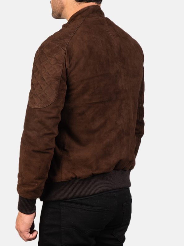 Sven Mocha Suede Jacket