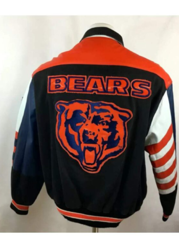 Chicago Bears NFL Jeff Hamilton Varsity Jacket