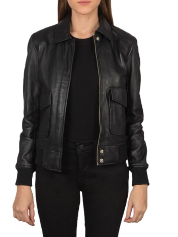 Westa A-2 Leather Bomber Jacket.