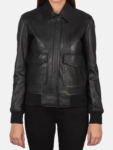 Westa A-2 Leather Bomber Jacket.