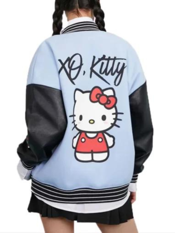 XO Kitty Hello Kitty Varsity Jacket