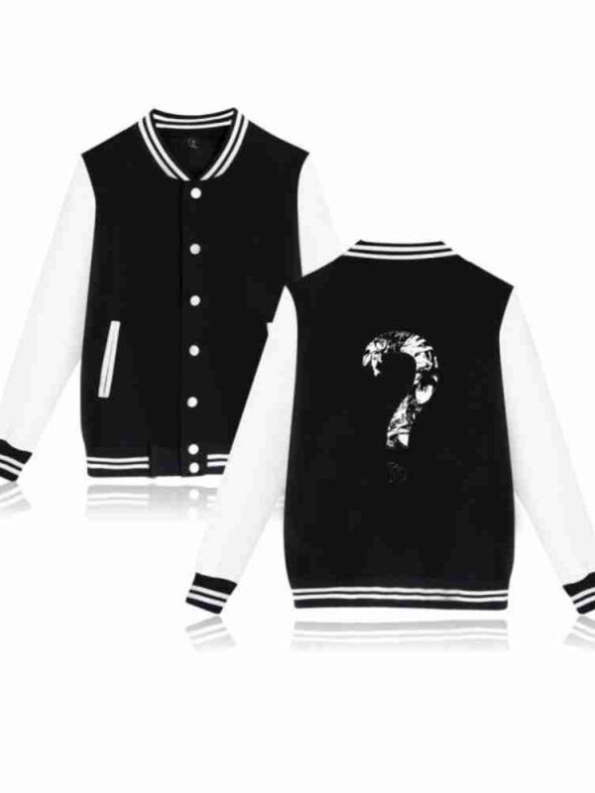 Xxxtentacion Rapper Baseball Wool Jacket