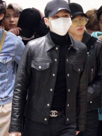 BTS Airport Fashion Suga Trucker Jacket