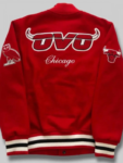 Chicago Bulls OVO NBA Varsity Jacket.