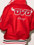 Chicago Bulls OVO NBA Varsity Jacket.