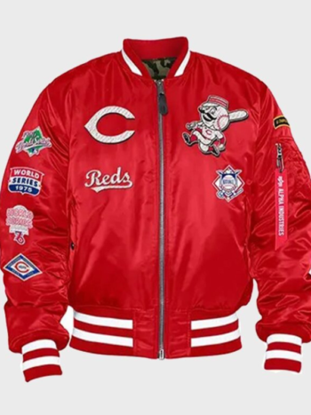 Cincinnati Reds Bomber Jacket.