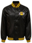 La Lakers Bomber Wordmark Jacket.