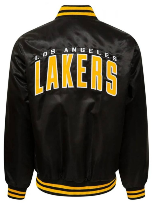 La Lakers Bomber Wordmark Jacket