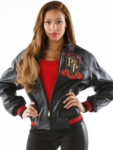 Ladies Pelle Pelle American Rebel Black Jacket