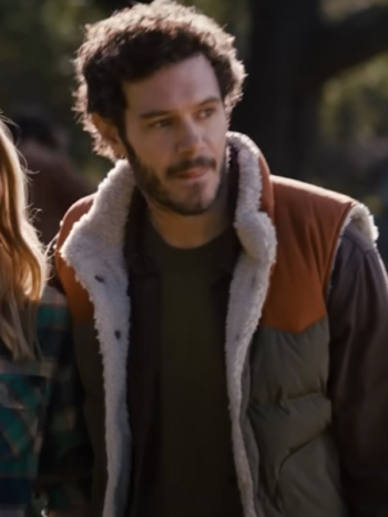 Noah Nobody Wants This 2024 Tv Series Shearling Vest