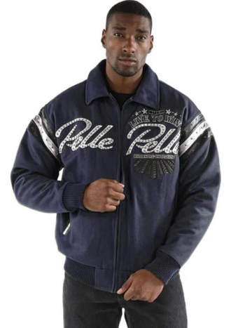 Pelle Pelle American Legend Navy Blue Jacket