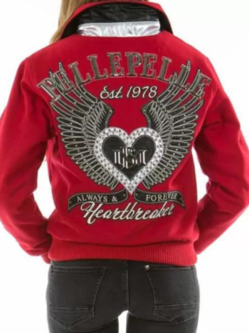 Pelle Pelle Women Heartbreaker Red Jacket.