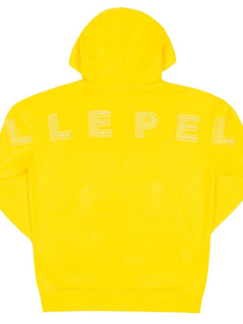 Pelle Pelle Yellow Wool Stone Hoodie Genuine Wool Men & Women