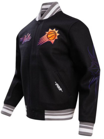 Phoenix Suns 2024 City Edition Full-Zip Varsity Jacket