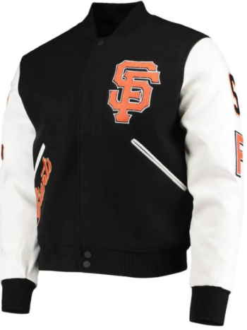 San Francisco Giants Letterman Full-Zip Jacket.