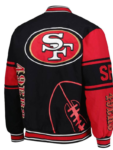 San Francisco 49ers JH Design Twill Full-Snap Jacket