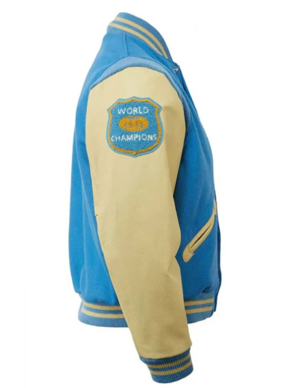 Varsity 1952 Detroit Lions Cream And Blue Jacket