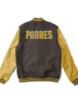 Varsity San Diego Padres Brown And Yellow Jacket.