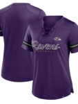 Women’s Baltimore Ravens Fanatics Play Script Lace-up