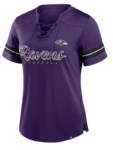 Women’s Baltimore Ravens Fanatics Play Script Lace-up