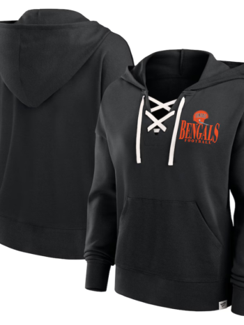 Women's Cincinnati Bengals Fanatics Black Blitz Left Lace-up