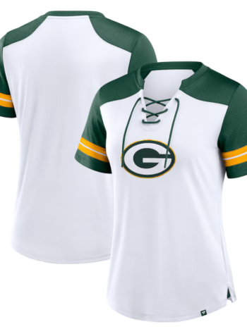 Women's Green Bay Packers Fanatics Foiled Primary Lace-up.