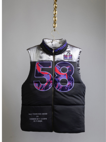 kristine Juszczyk NFL Super Bowl Vest.