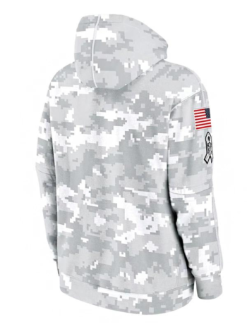 2024 Dallas Cowboys Arctic Camo Salute to Service Hoodie