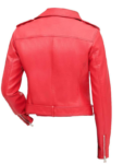 Jolie Short Biker Leather Jacket