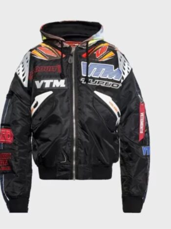 Kanye West Racing Bomber Jacket