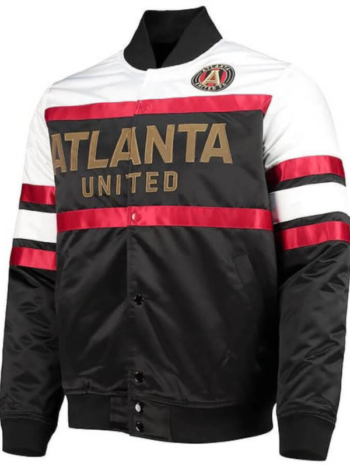 Mls Team Atlanta United Fc Satin Jacket.