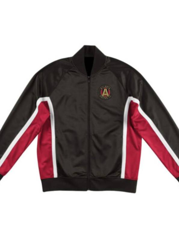 Tricolor Atlanta United Fc MLS Team Satin Jacket