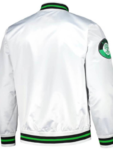 White MLS Team Austin FC Satin Jacket