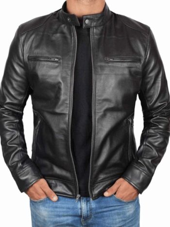 Cafe Racer Motorcycle Vintage Biker Leather Jackets