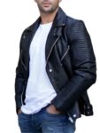 Samuel Slim Fit Genuine Leather Motorcycle Jackets